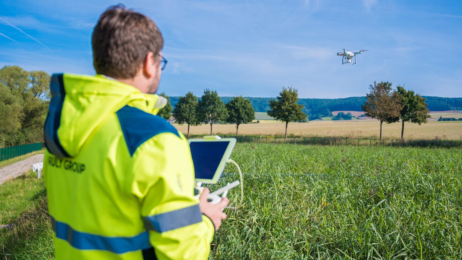 Unsere Anlagenbetreuer bei der Arbeit